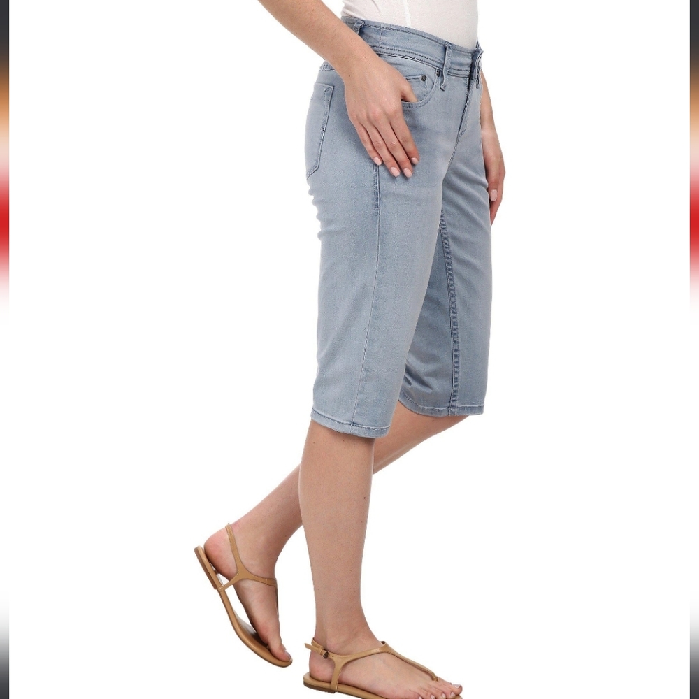 Tommy Bahama Light Blue Denim Bermuda Shorts
